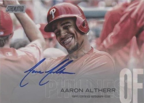 2018 Topps Stadium Club - Aaron Altherr #SCA-AA