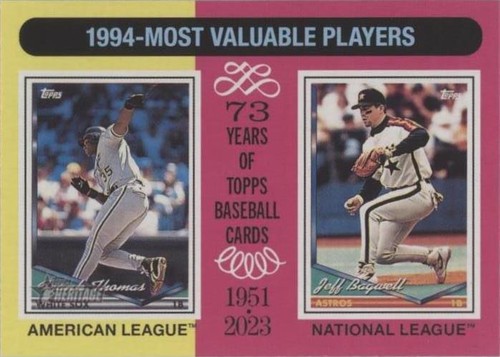 2024 Topps Heritage - Frank Thomas Jeff Bagwell #198