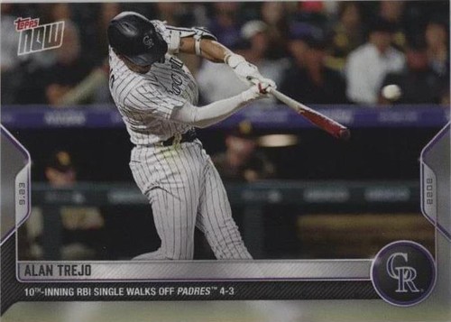 2022 Topps Now - Alan Trejo #949