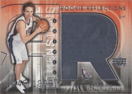2003-04 Upper Deck Triple Dimensions - Zoran Planinic #111