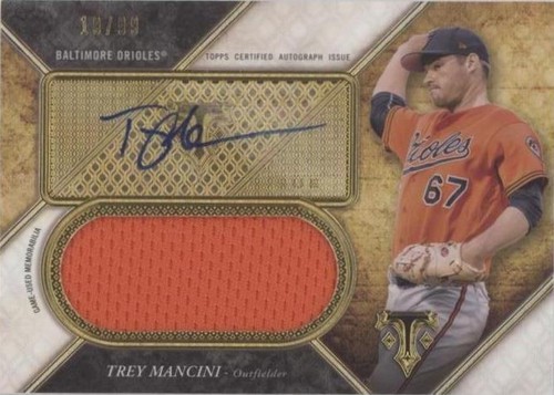 2017 Topps Triple Threads - Trey Mancini #UAJR-TM