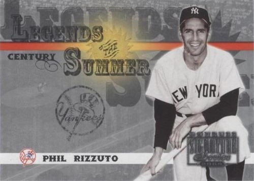 2003 Donruss Signature Series - Phil Rizzuto #LS-34