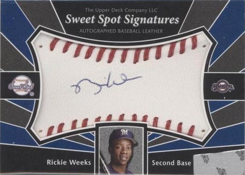 2004 Upper Deck Sweet Spot - Rickie Weeks #SS-WE