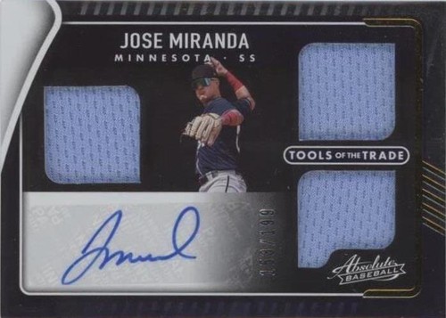 2022 Panini Absolute - Jose Miranda #TT3S-JM