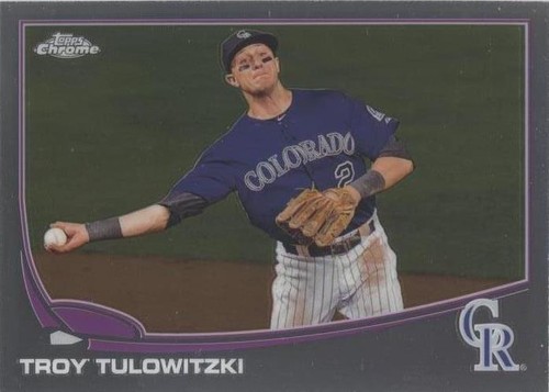 2013 Topps Chrome - Troy Tulowitzki #52