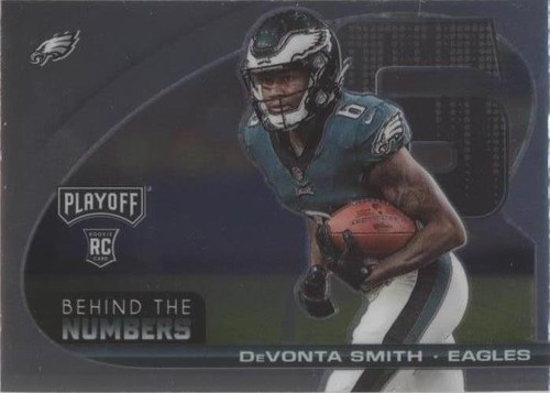 2021 Panini Playoff DeVonta Smith #BTN-DSM