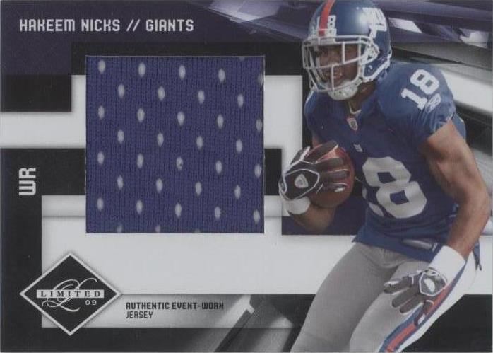 Donruss Limited Hakeem Nicks #21 2009
