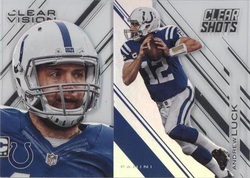2015 Panini Clear Vision Andrew Luck #CS-1