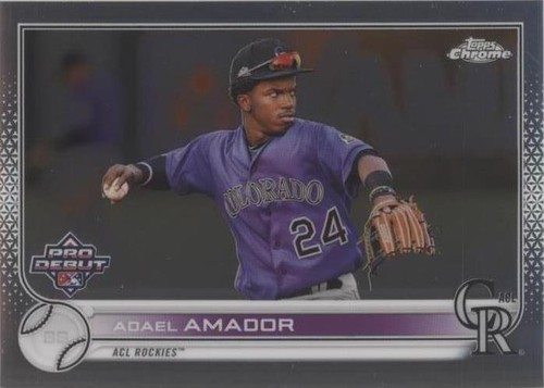 2022 Topps Pro Debut - Adael Amador #PDC-83