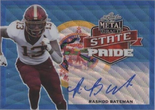 2021 Leaf Metal Draft Rashod Bateman #SP-RB2