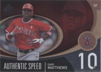 2007 SP Authentic - Gary Matthews Jr. #AS-22