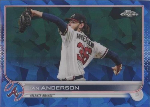 2022 Topps Chrome Sapphire Edition - Ian Anderson #615