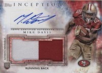 2015 Topps Inception Mike Davis #AJP-MD