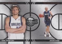 2008-09 Topps Co-Signers - Dirk Nowitzki/Jason Kidd #CF-31-11