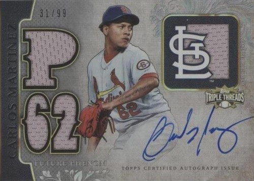 2014 Topps Triple Threads - Carlos Martinez #127