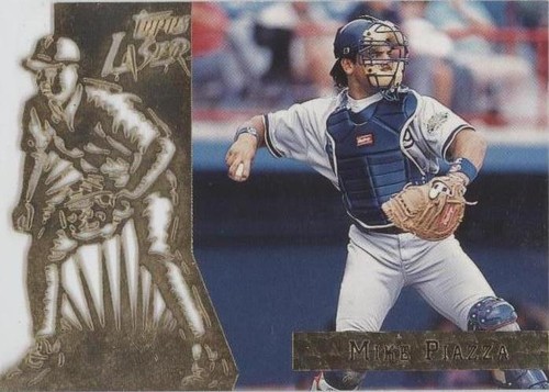 1996 Topps Laser - Mike Piazza #89