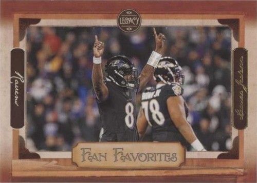 2020 Panini Legacy Lamar Jackson #FF-LJ