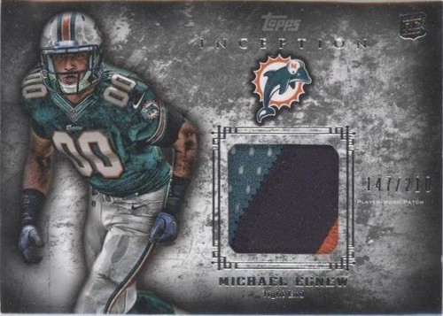 2012 Topps Inception Michael Egnew #RP-ME