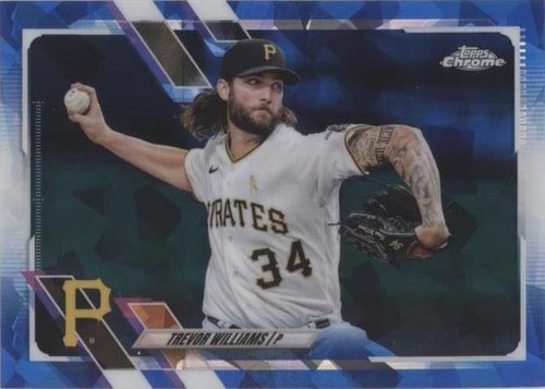 2021 Topps Chrome Sapphire Edition - Trevor Williams #199