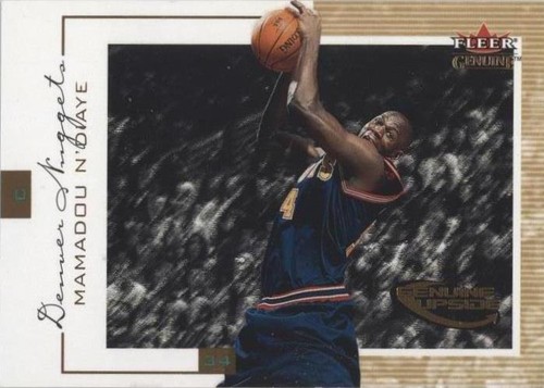 2000-01 Fleer Genuine - Mamadou N'diaye #119
