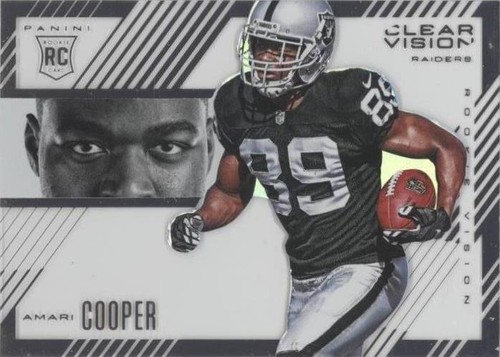 2015 Panini Clear Vision Amari Cooper #RV-3