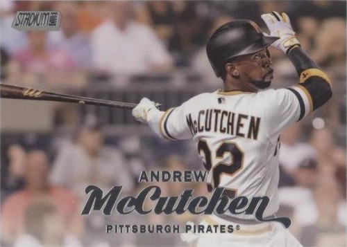 2017 Topps Stadium Club - Andrew McCutchen #162