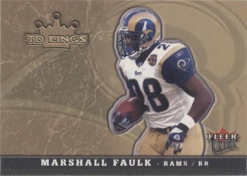 2005 Fleer Ultra Marshall Faulk #13 TK