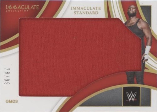 2022 Panini Immaculate Collection WWE - Omos #IS-OMS