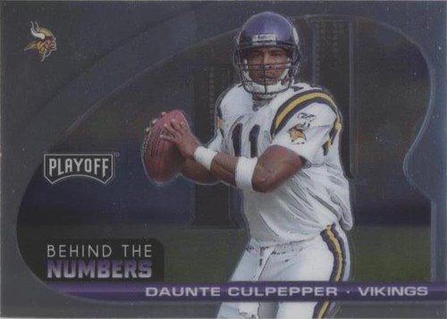 2021 Panini Playoff Daunte Culpepper #BTN-DCU