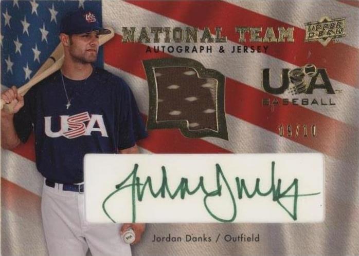 2008 Upper Deck - Jordan Danks #USA-JD