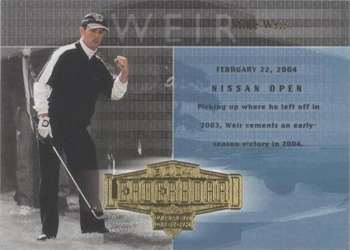 2004 Upper Deck - Mike Weir #55