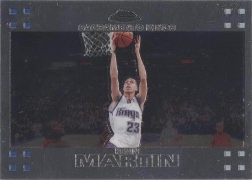 2007-08 Topps Chrome - Kevin Martin #104
