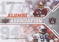 2009 Upper Deck Draft Edition Jason Campbell Sen'derrick Marks #249