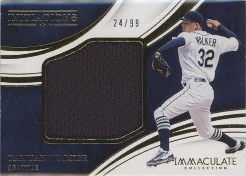 2016 Panini Immaculate Collection - Taijuan Walker #IIJ-TW