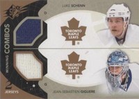 2010-11 SPx - Jean-Sebastien Giguere Luke Schenn #WC-GS