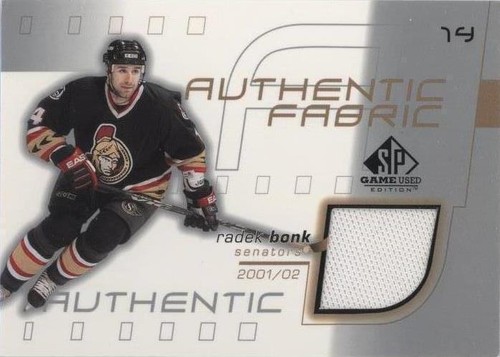 2001-02 SP Game Used Edition - Radek Bonk #AF-BN