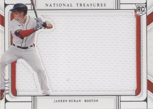 2022 Panini National Treasures - Jarren Duran #RS-JD
