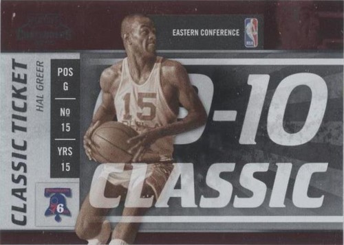 2009-10 Playoff Contenders - Hal Greer #146
