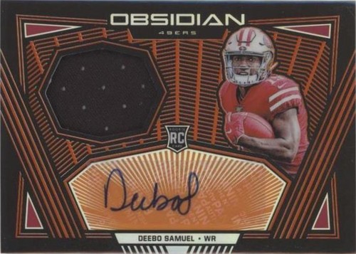 2019 Panini Obsidian Deebo Samuel #RJA-DSA