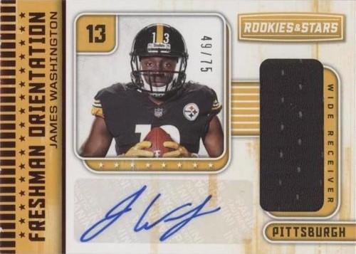 2018 Panini Rookies & Stars James Washington #FO-JW