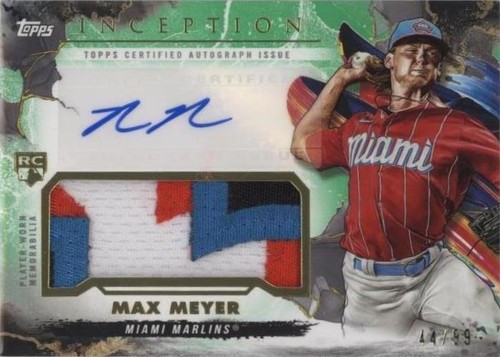 2023 Topps Inception - Max Meyer #IAP-MME