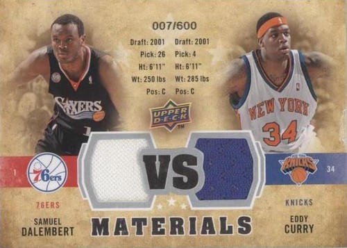 2009-10 Upper Deck - Eddy Curry/Samuel Dalembert #VS-CD