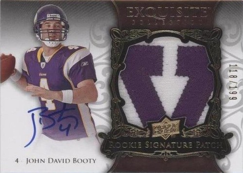 2008 Upper Deck Exquisite Collection John David Booty #145