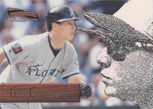 1996 Pinnacle Aficionado - Greg Colbrunn #102