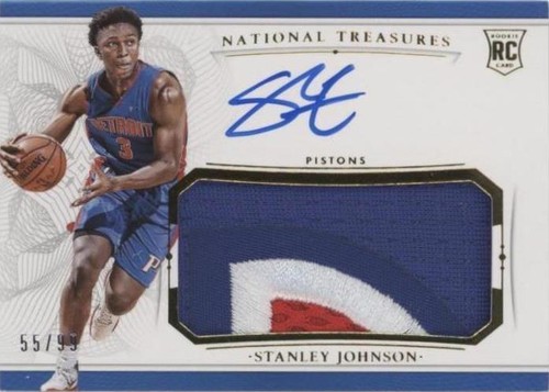 2015-16 Panini National Treasures - Stanley Johnson #108