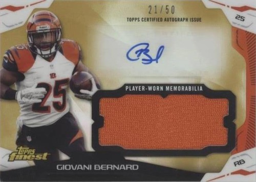 2014 Topps Finest Giovani Bernard #AJR-GB