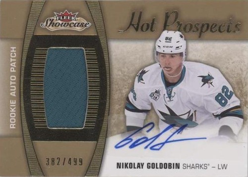 2015-16 Upper Deck Fleer Showcase - Nikolay Goldobin #144