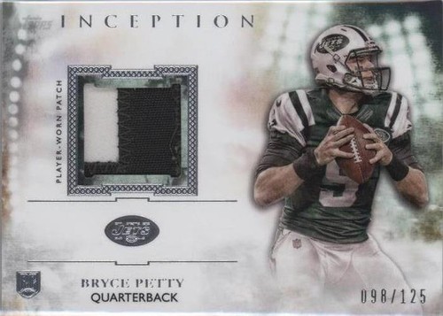 2015 Topps Inception Bryce Petty #RP-BP