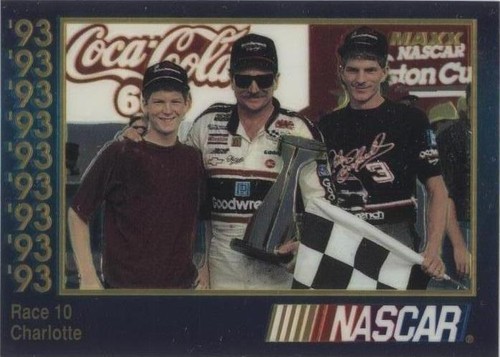 1995 Maxx Silver Signature Dale Earnhardt #1 Chase the Champion