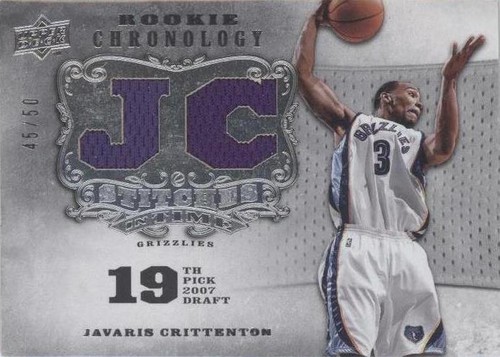 2007-08 Upper Deck Chronology - Javaris Crittenton #SIT-JC
